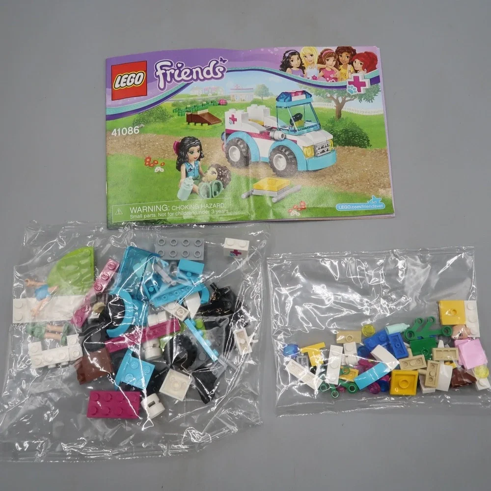 Lego Friends 41086 Vet Ambulance 100% Complete With Instructions